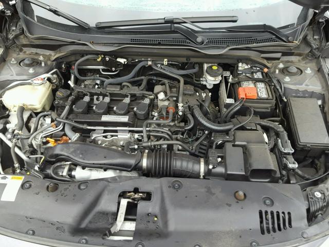 2HGFC1F30GH634425 - 2016 HONDA CIVIC EX ნაცრისფერი ფოტო 7