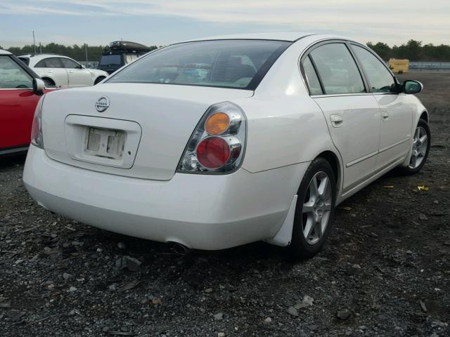 1N4BL11D03C218018 - 2003 NISSAN ALTIMA SE WHITE photo 4