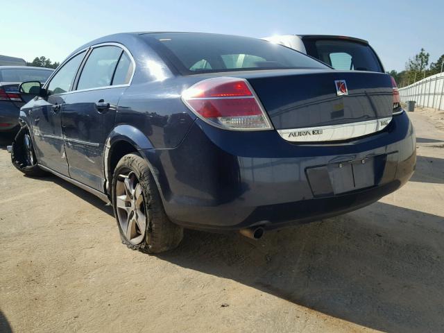 1G8ZS57N28F122264 - 2008 SATURN AURA XE BLUE photo 3