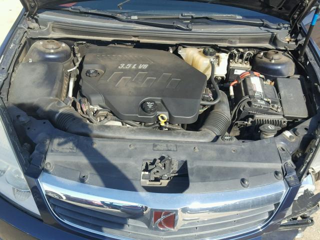 1G8ZS57N28F122264 - 2008 SATURN AURA XE BLUE photo 7