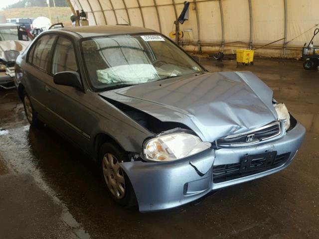 2HGEJ6618YH573940 - 2000 HONDA CIVIC BASE BLUE photo 1