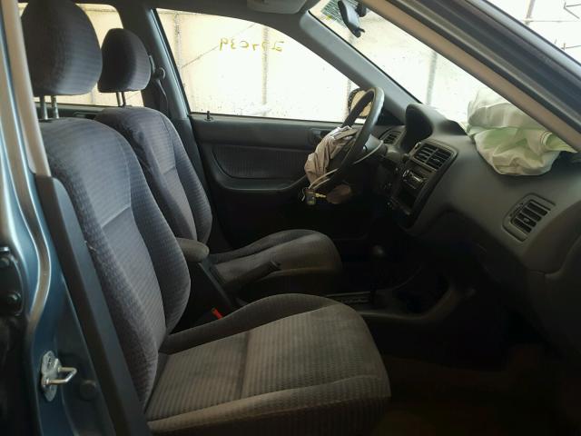 2HGEJ6618YH573940 - 2000 HONDA CIVIC BASE BLUE photo 5