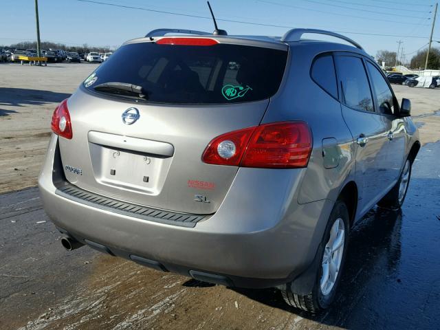 JN8AS5MTXAW002373 - 2010 NISSAN ROGUE S SILVER photo 4