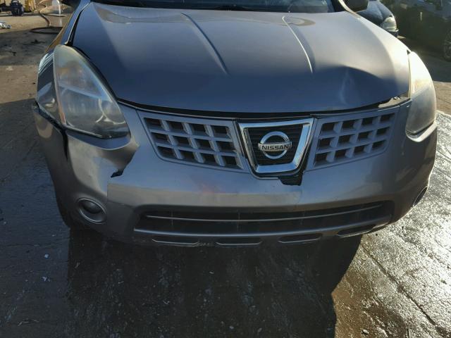 JN8AS5MTXAW002373 - 2010 NISSAN ROGUE S SILVER photo 9