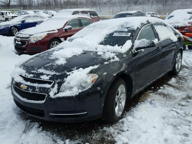 1G1ZH57B494141835 - 2009 CHEVROLET MALIBU 1LT 黑色 照片 2