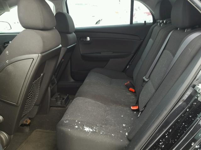 1G1ZH57B494141835 - 2009 CHEVROLET MALIBU 1LT 黑色 照片 6