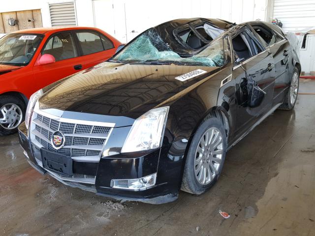 1G6DJ5EYXB0120792 - 2011 CADILLAC CTS PERFOR Czarny zdjęcie 2