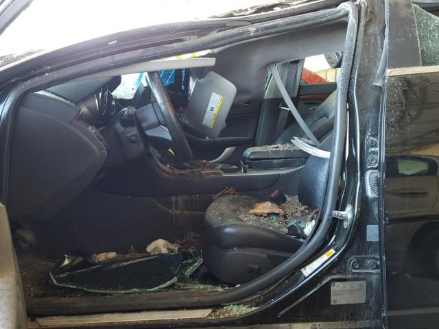 1G6DJ5EYXB0120792 - 2011 CADILLAC CTS PERFOR Czarny zdjęcie 5