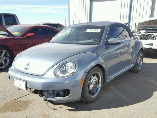 3VW517AT1GM813968 - 2016 VOLKSWAGEN BEETLE S/S 蓝色 照片 2
