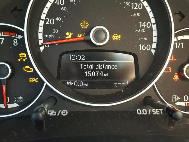 3VW517AT1GM813968 - 2016 VOLKSWAGEN BEETLE S/S 蓝色 照片 8