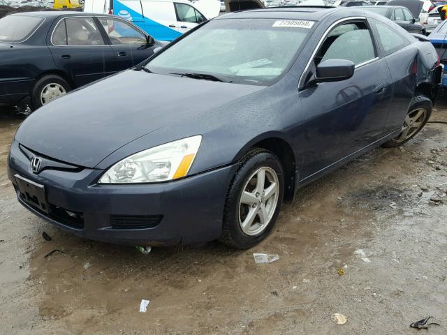 1HGCM71635A005452 - 2005 HONDA ACCORD EX GRAY photo 2