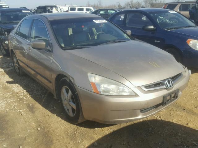 1HGCM56805A042733 - 2005 HONDA ACCORD EX GOLD photo 1