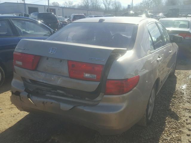 1HGCM56805A042733 - 2005 HONDA ACCORD EX GOLD photo 4