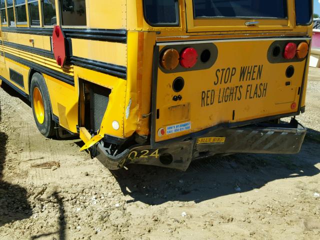 18ABNDXA24F215428 - 2004 BLUE BIRD SCHOOL BUS YELLOW photo 9