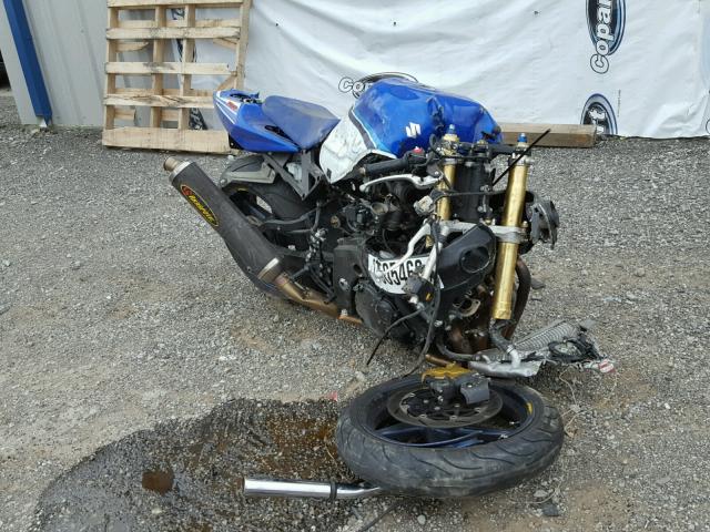 JS1GR7JA852107095 - 2005 SUZUKI GSX-R750 K BLUE photo 1