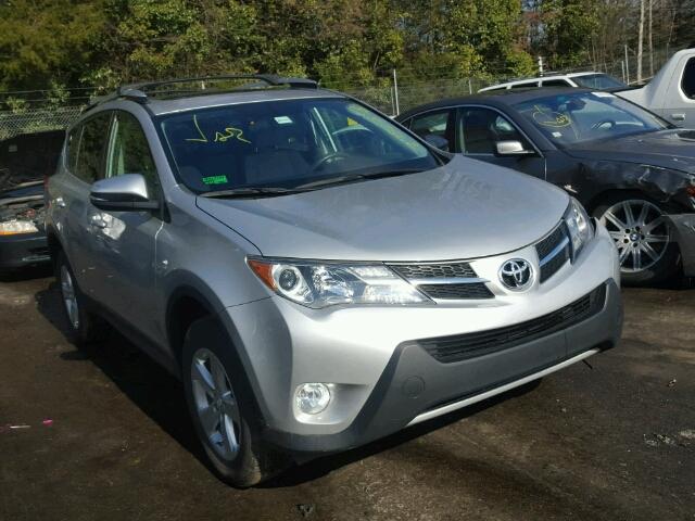 2T3RFREV5DW001483 - 2013 TOYOTA RAV4 XLE SILVER photo 1