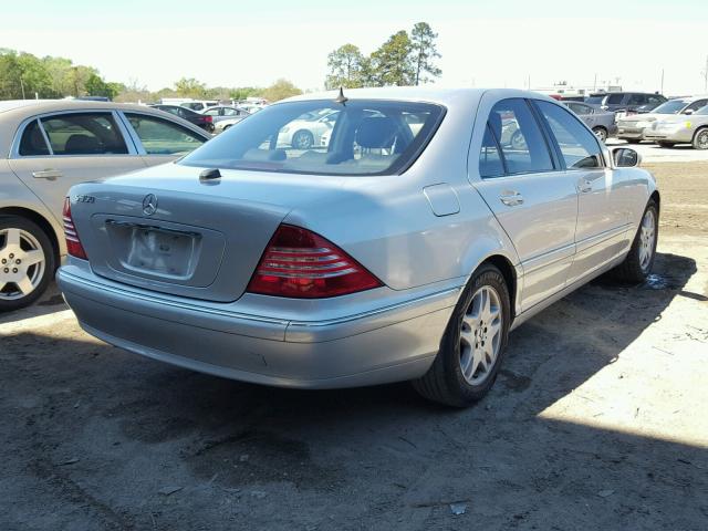 WDBNF67J66A471514 - 2006 MERCEDES-BENZ S 350 SILVER photo 4