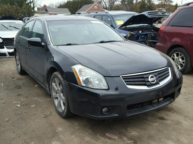 1N4BA41E78C813553 - 2008 NISSAN MAXIMA SE BLACK photo 1