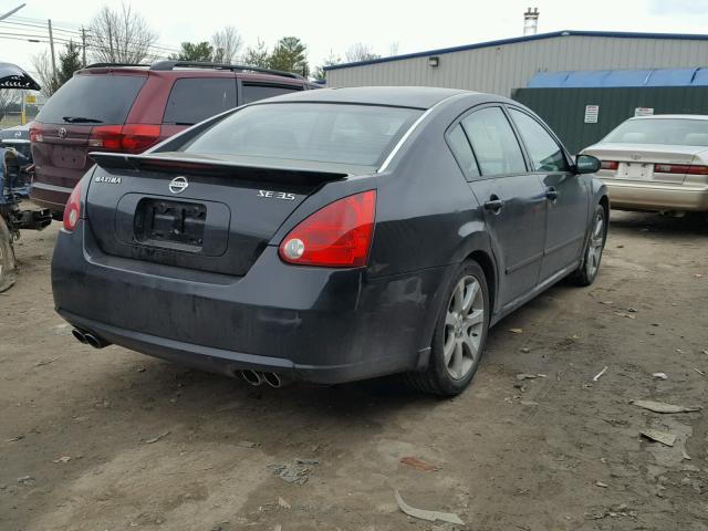 1N4BA41E78C813553 - 2008 NISSAN MAXIMA SE BLACK photo 4