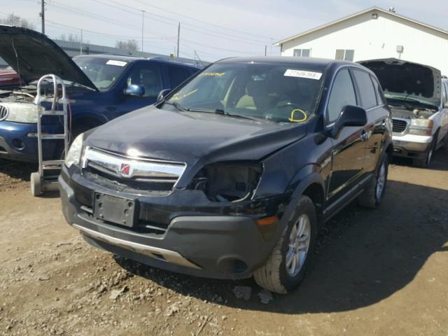 3GSDL43NX8S684975 - 2008 SATURN VUE XE BLACK photo 2