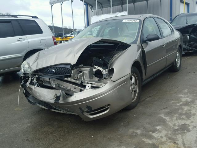 1FAFP53U14A151792 - 2004 FORD TAURUS SE TAN photo 2