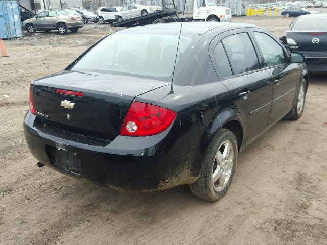 1G1AF5F58A7195138 - 2010 CHEVROLET COBALT 2LT BLACK photo 4