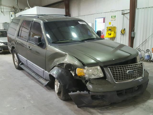 1FMRU15W03LC39545 - 2003 FORD EXPEDITION GREEN photo 1