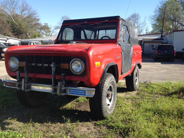 U15GLT89598 - 1974 FORD BRONCO RED photo 6