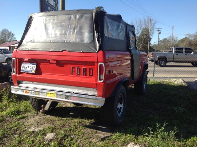 U15GLT89598 - 1974 FORD BRONCO RED photo 7