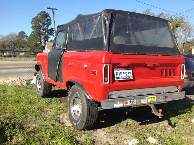 U15GLT89598 - 1974 FORD BRONCO RED photo 8