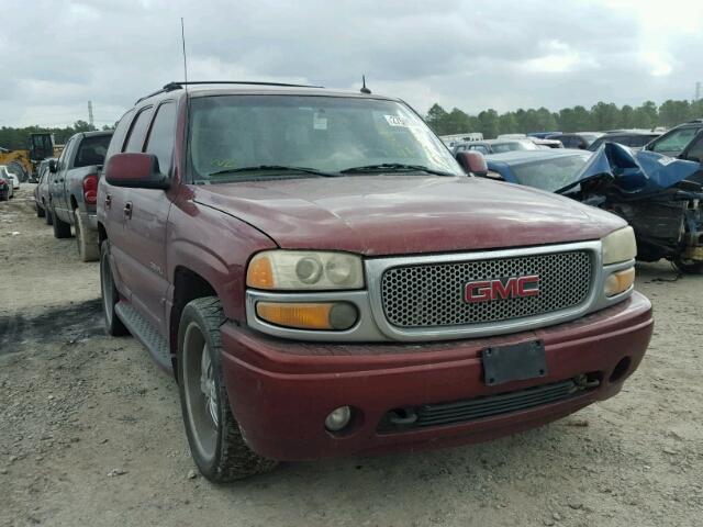 1GKEK63U32J283108 - 2002 GMC DENALI MAROON photo 1