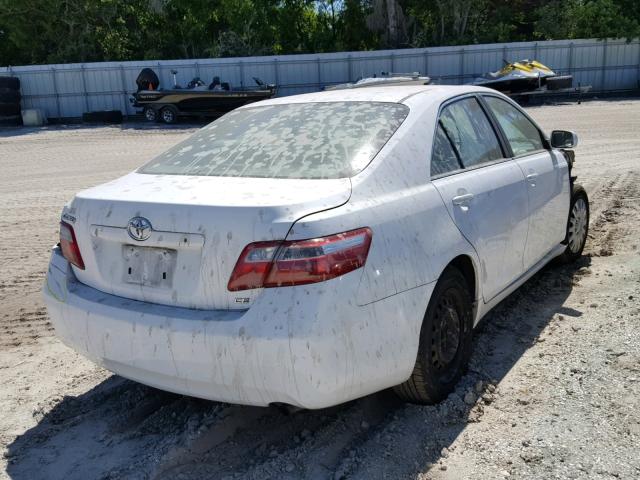 4T1BE46K77U630705 - 2007 TOYOTA CAMRY NEW WHITE photo 4