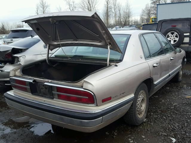 1G4CW53L7N1650942 - 1992 BUICK PARK AVENU BEIGE photo 4