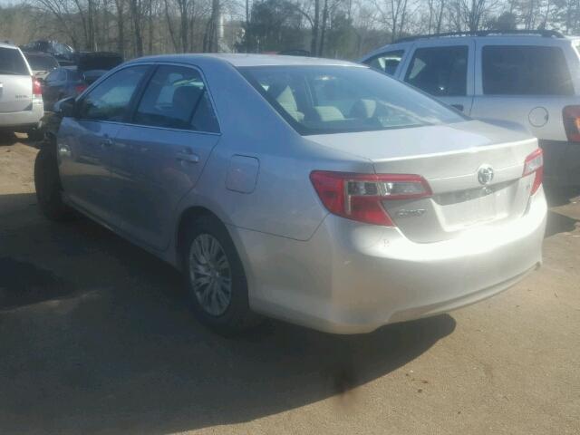 4T1BF1FK3EU367976 - 2014 TOYOTA CAMRY L SILVER photo 3