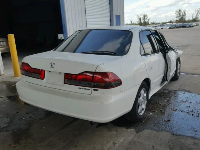 1HGCG16561A082346 - 2001 HONDA ACCORD EX WHITE photo 4