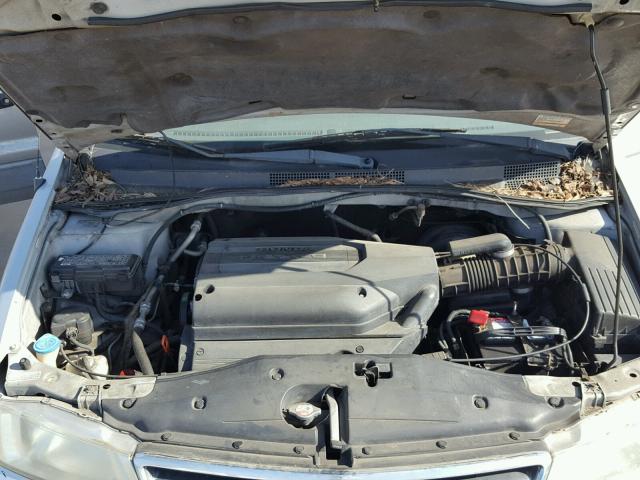 2HKRL18762H545518 - 2002 HONDA ODYSSEY EX SILVER photo 7