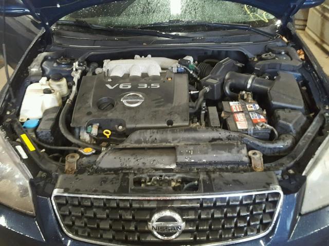 1N4BL11D26N346818 - 2006 NISSAN ALTIMA SE BLUE photo 7