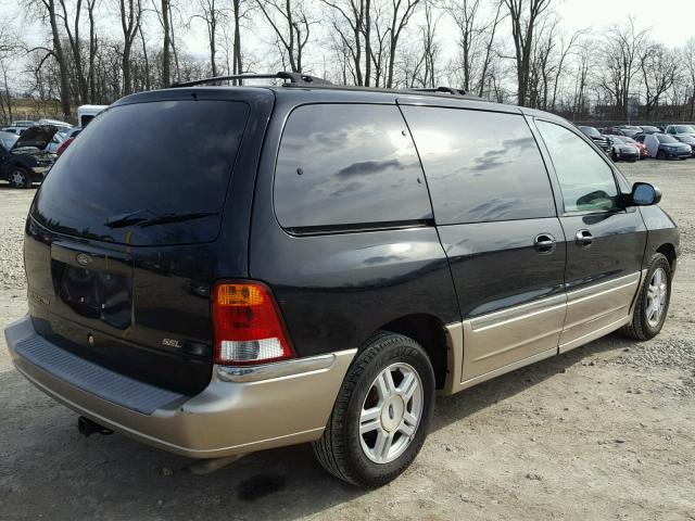 2FMZA53461BA71604 - 2001 FORD WINDSTAR S TWO TONE photo 4