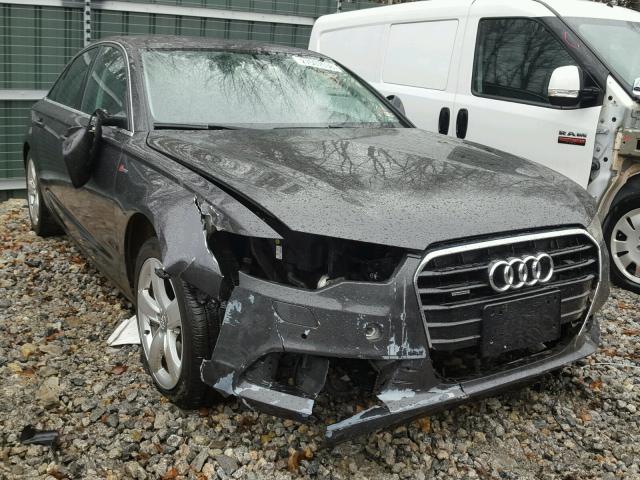 WAUGGAFC7CN143274 - 2012 AUDI A6 PREMIUM GRAY photo 1