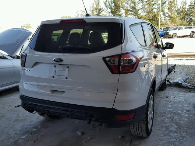 1FMCU0F76HUC35427 - 2017 FORD ESCAPE S WHITE photo 4