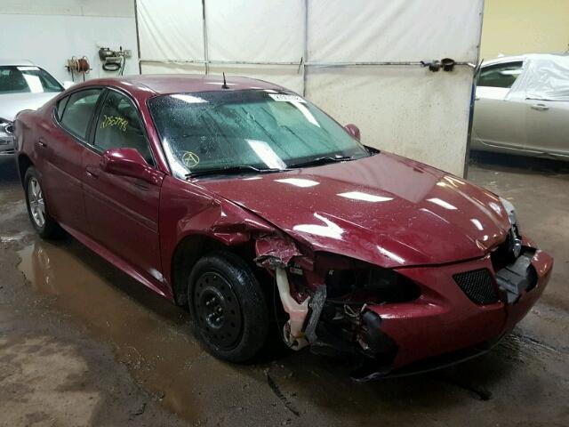 2G2WP522751227302 - 2005 PONTIAC GRAND PRIX MAROON photo 1