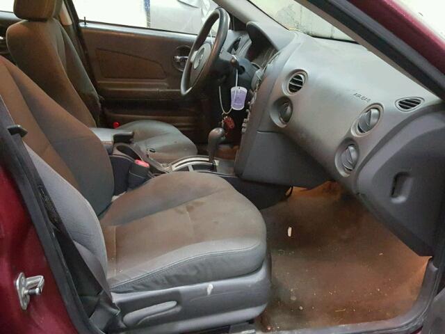 2G2WP522751227302 - 2005 PONTIAC GRAND PRIX MAROON photo 5