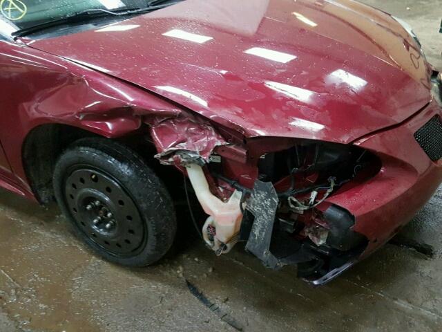 2G2WP522751227302 - 2005 PONTIAC GRAND PRIX MAROON photo 9