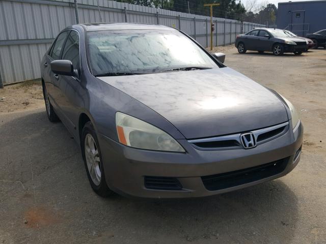 1HGCM56757A074880 - 2007 HONDA ACCORD EX SILVER photo 1