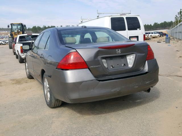 1HGCM56757A074880 - 2007 HONDA ACCORD EX SILVER photo 3