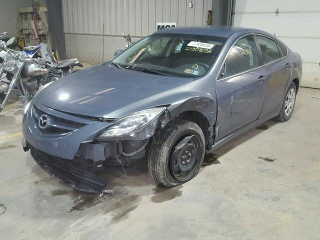 1YVHZ8BH8B5M03069 - 2011 MAZDA 6 I GRAY photo 2