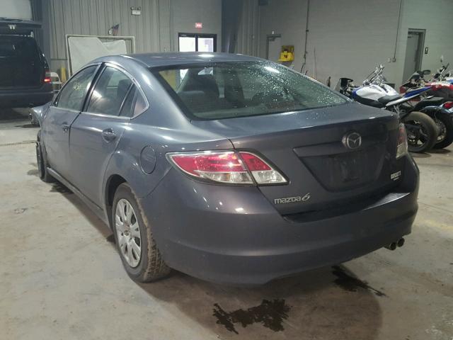 1YVHZ8BH8B5M03069 - 2011 MAZDA 6 I GRAY photo 3