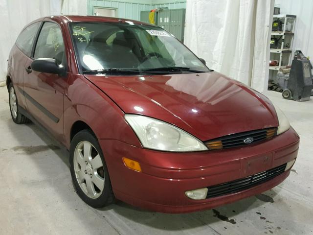 3FAFP31331R244443 - 2001 FORD FOCUS ZX3 RED photo 1