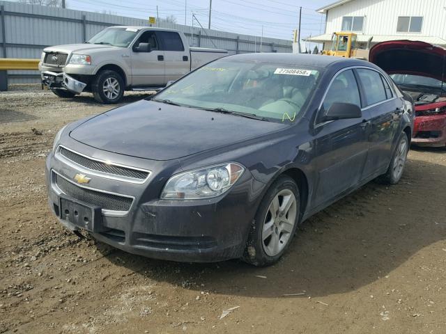1G1ZB5E14BF127097 - 2011 CHEVROLET MALIBU LS ნაცრისფერი ფოტო 2