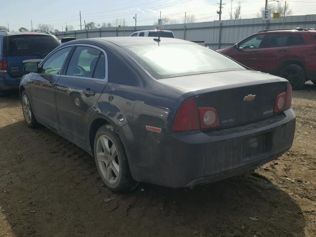 1G1ZB5E14BF127097 - 2011 CHEVROLET MALIBU LS ნაცრისფერი ფოტო 3